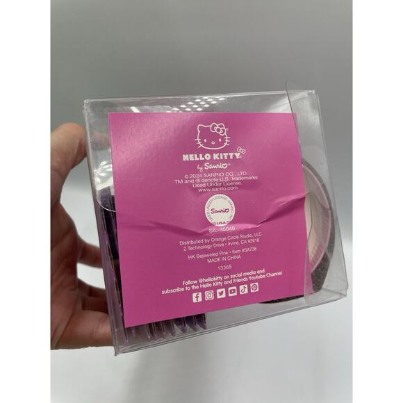 New Hello Kitty Special Collection Set Of 10 Hot Travel Cups W/ Sleeves & Lids - Picture 5 of 5